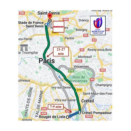 Detente Et Confort Proche Paris Et Orly Choisy-le-Roi Εξωτερικό φωτογραφία